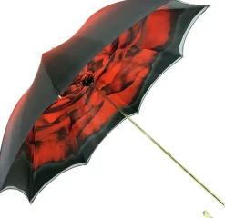 Ombrello Meraviglioso Con Design Rosa Rossa