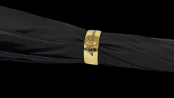 Ombrello nero Semplice ed elegante con design animalier