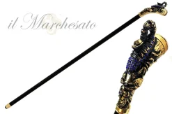 Originale Scorpione con cristalli Zaffiro