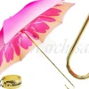 Pink Dahlia Double Canopy - Luxury Ladies Umbrella Uno dei migliori ombrelli da donna