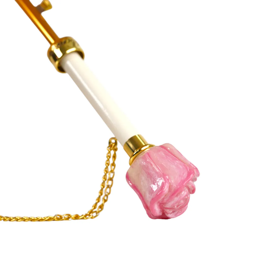 Premium Craft Umbrella with Beautiful Hand-Painted Rose Detail