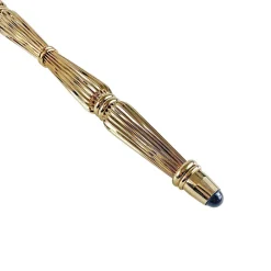 Stupendo bastone in collezione limitata - placcato in oro 24K