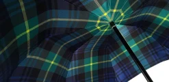 Uomo fatte a mano Ombrello Disegno Tartan