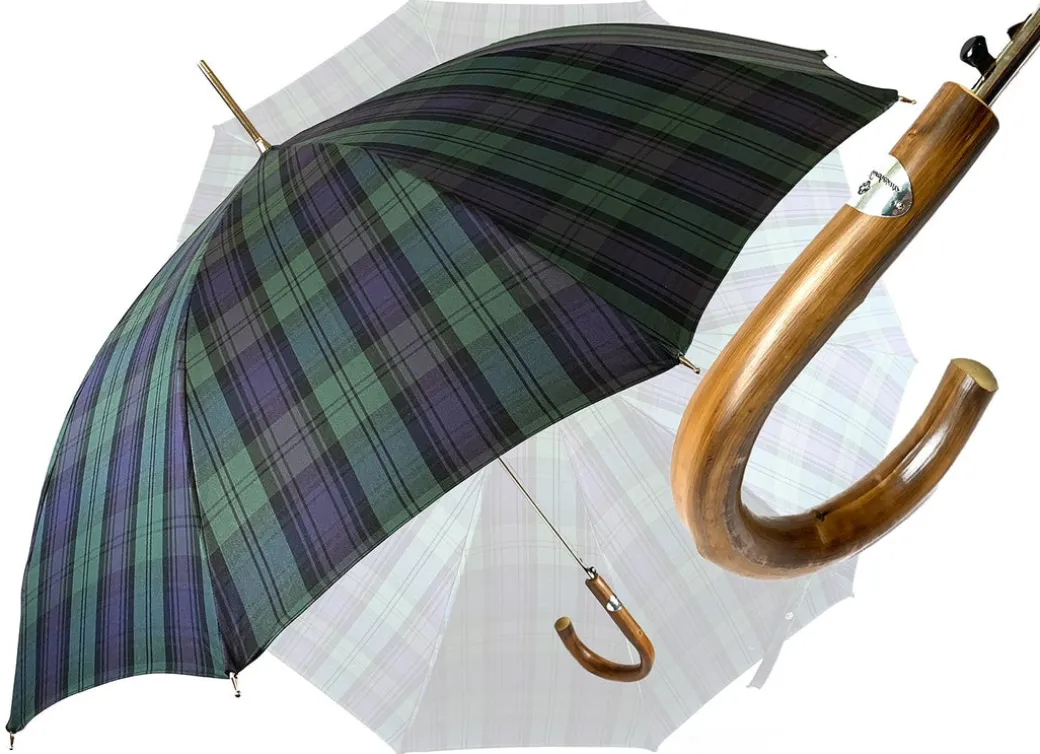 Uomo sportiva Tartan ombrello